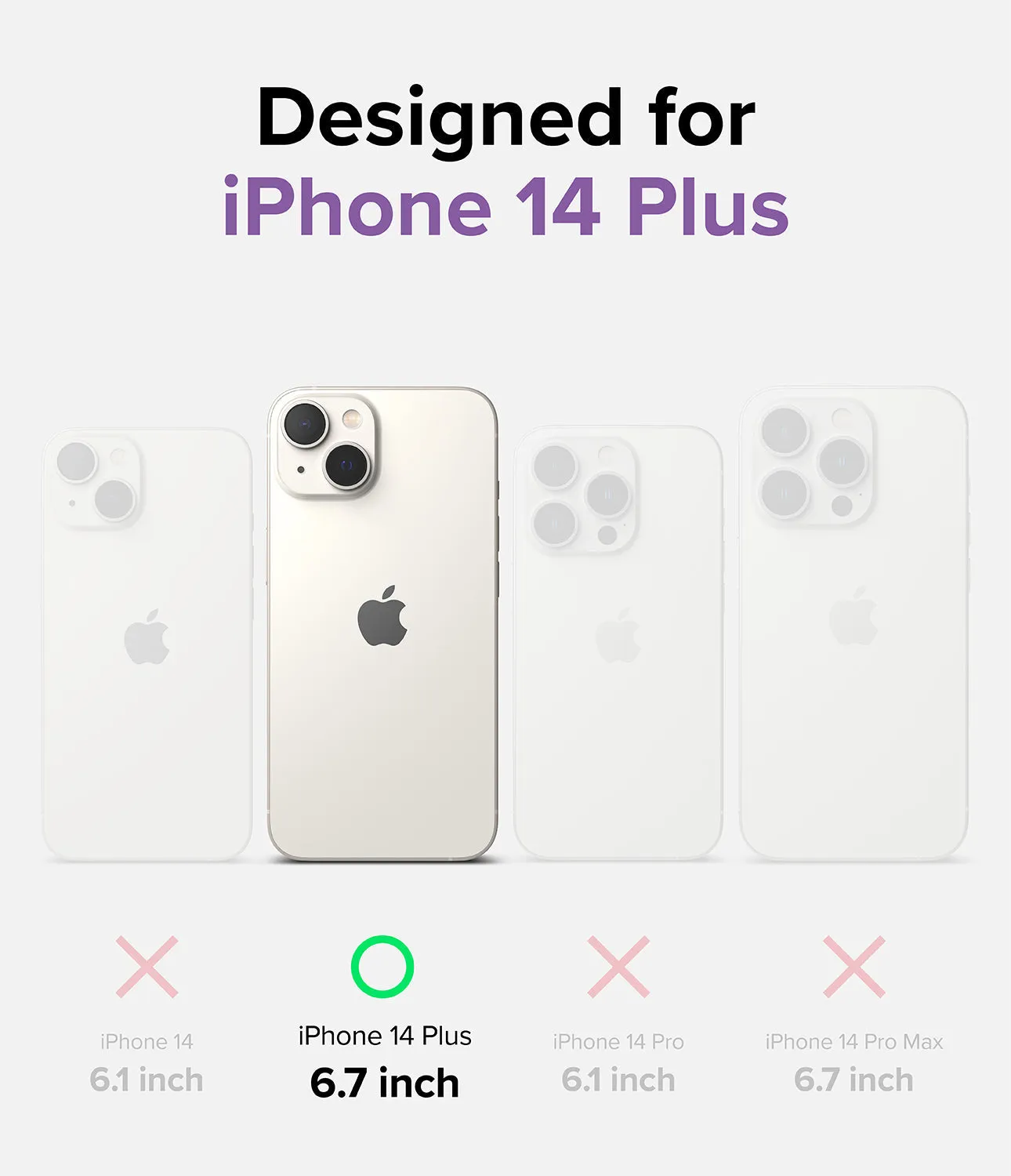 Customer Favorite iPhone 14 Plus Case | Fusion Bumper  Limited Release!