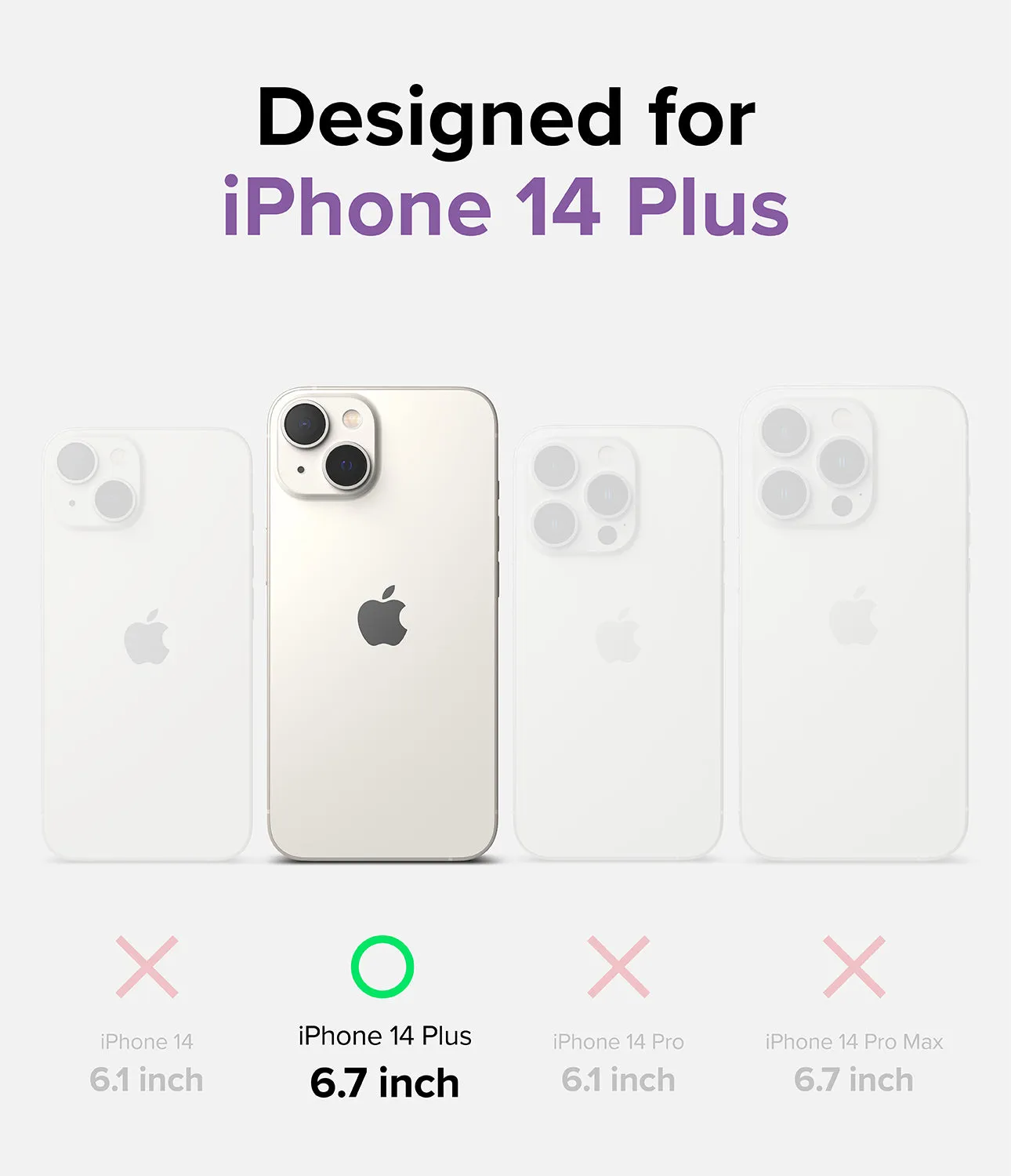 Customer Favorite iPhone 14 Plus Case | Fusion Bumper  Limited Release!