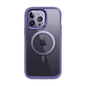 Customer Favorite iPhone 14 Pro 6.1 inch Unicorn Beetle EDGE MAG with Screen Protector Clear Case-Deep Purple  Limited Release!