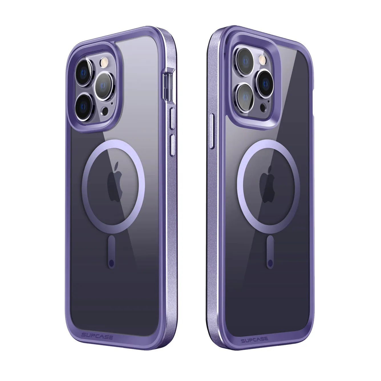 Customer Favorite iPhone 14 Pro 6.1 inch Unicorn Beetle EDGE MAG with Screen Protector Clear Case-Deep Purple  Limited Release!