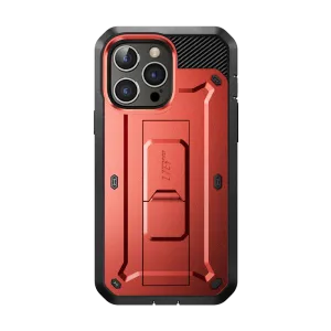 Customer Favorite iPhone 14 Pro 6.1 inch Unicorn Beetle Pro Rugged Case-Metallic Red  Last Few Pieces!