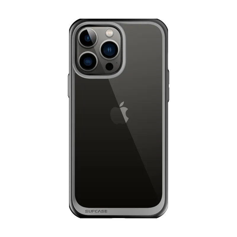 Customer Favorite iPhone 14 Pro Max 6.7 inch Unicorn Beetle Style Slim Clear Case-Black  Limited Release!