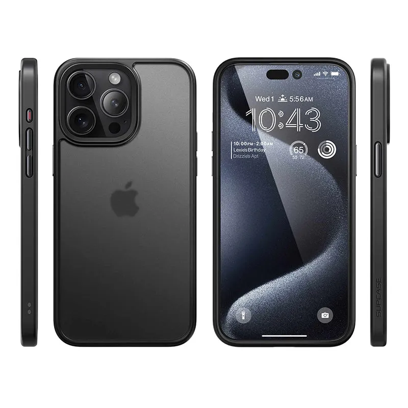 Customer Favorite iPhone 15 Pro Max 6.7 inch Unicorn Beetle Style Slim Clear Case-Black  Last Chance!