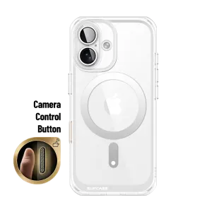 Customer Favorite iPhone 16 6.1 inch Unicorn Beetle MAG Slim Clear MagSafe Camera Control Button Case-Clear  Going Fast!