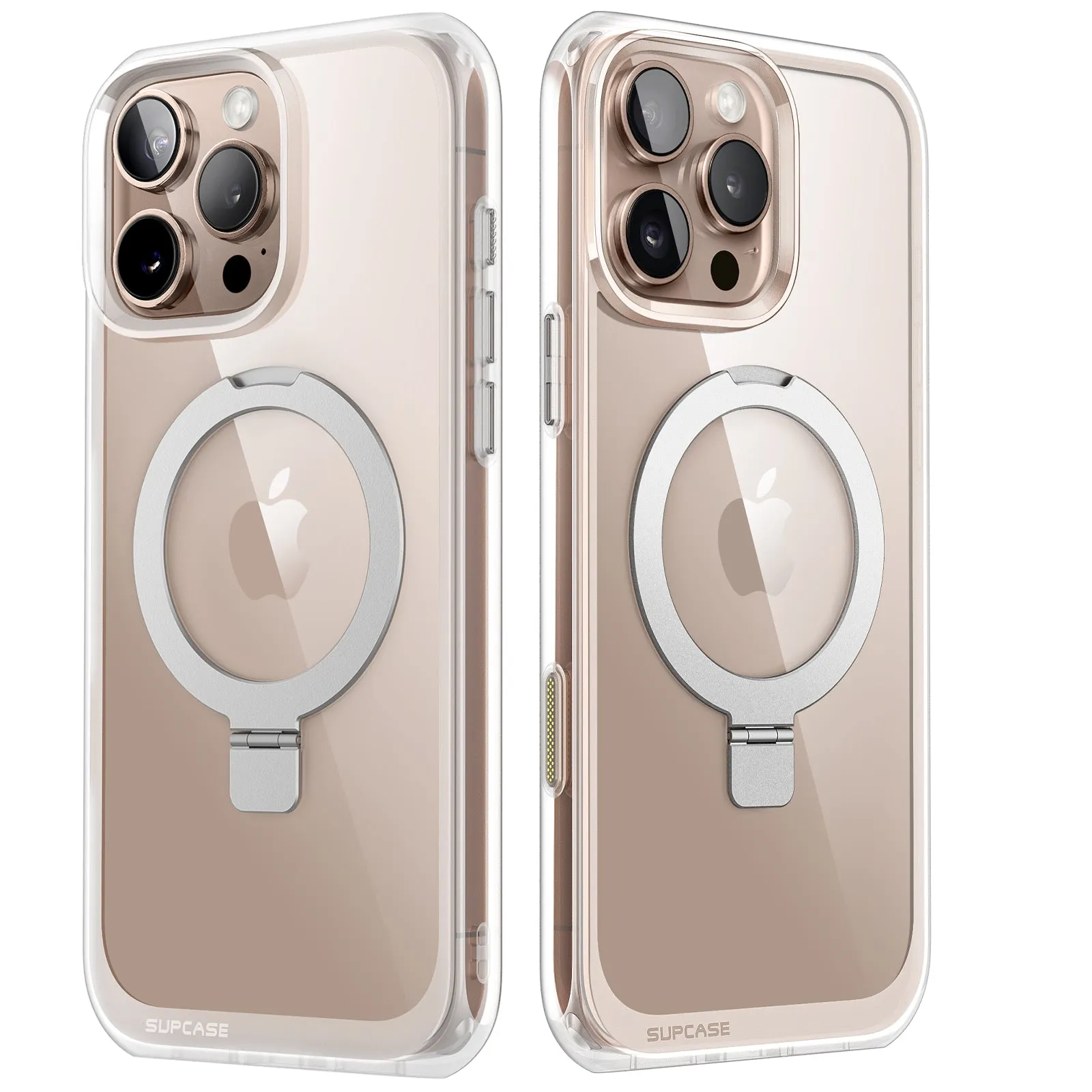 Customer Favorite iPhone 16 Pro 6.3 inch Unicorn Beetle MAG Stand Slim Clear MagSafe Camera Control Button Case-Clear  Almost Sold Out!