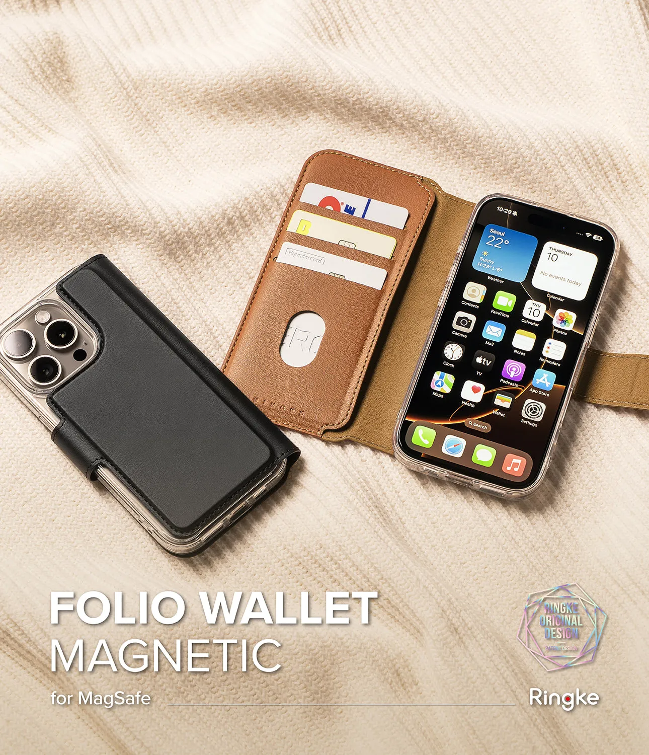 Customer Favorite iPhone 16 Pro Max Combo | Folio Wallet Magnetic   Fusion Magnetic  Almost Gone!