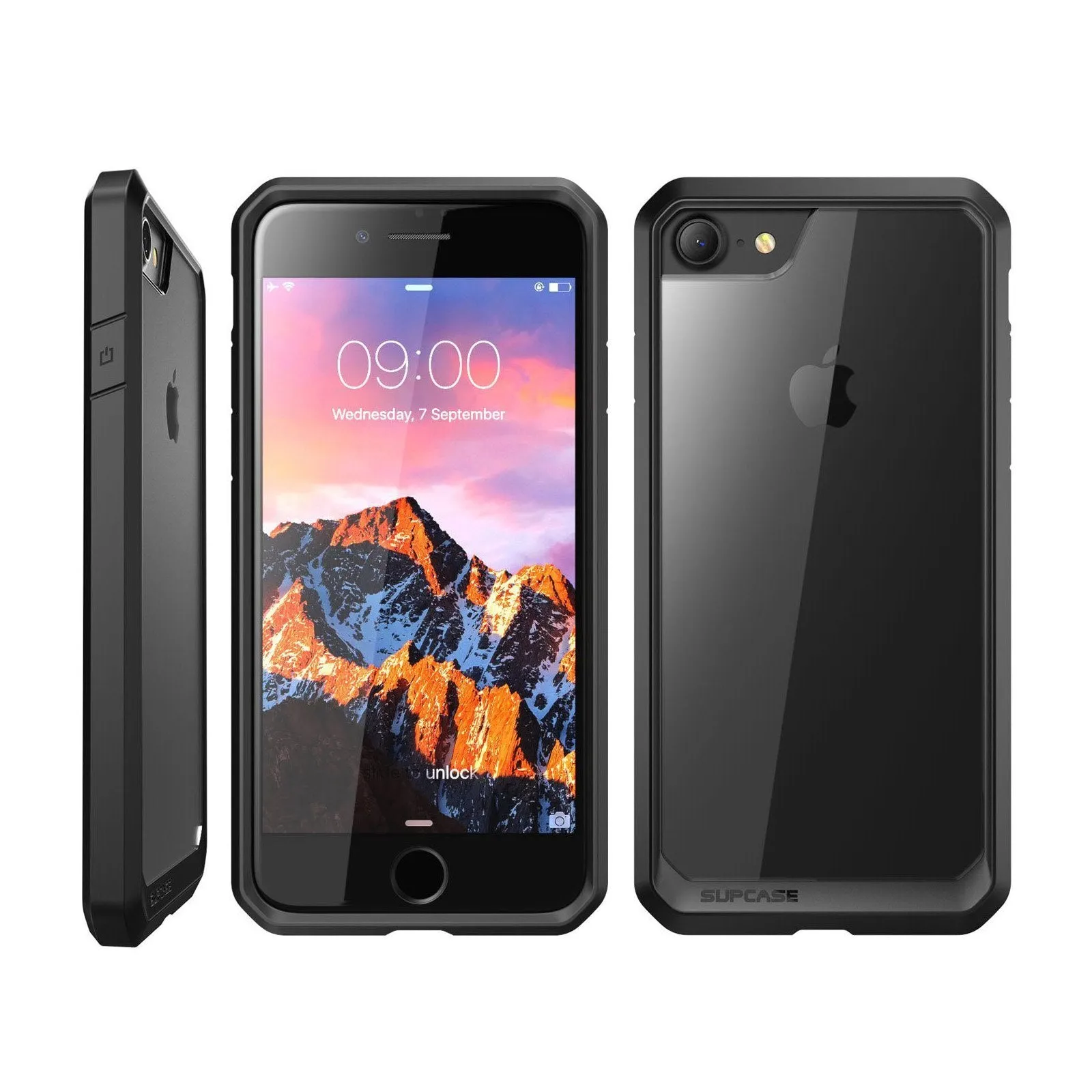 Customer Favorite iPhone 7 Plus / 8 Plus Unicorn Beetle Hybrid Protective Bumper Case-Black  Last Few Pieces!