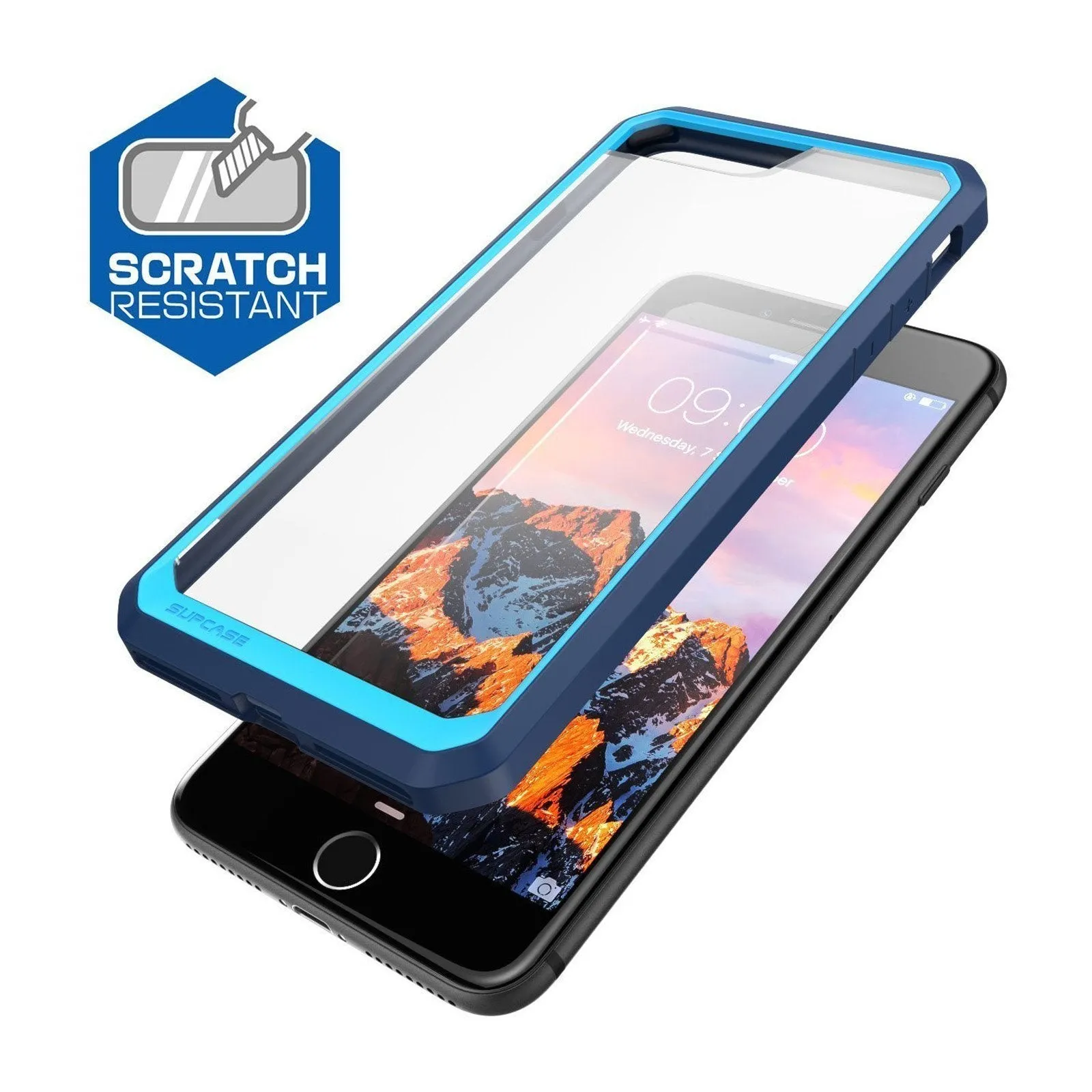 Customer Favorite iPhone 8 Plus Unicorn Beetle Hybrid Protective Bumper Case-Navy  Limited Release!