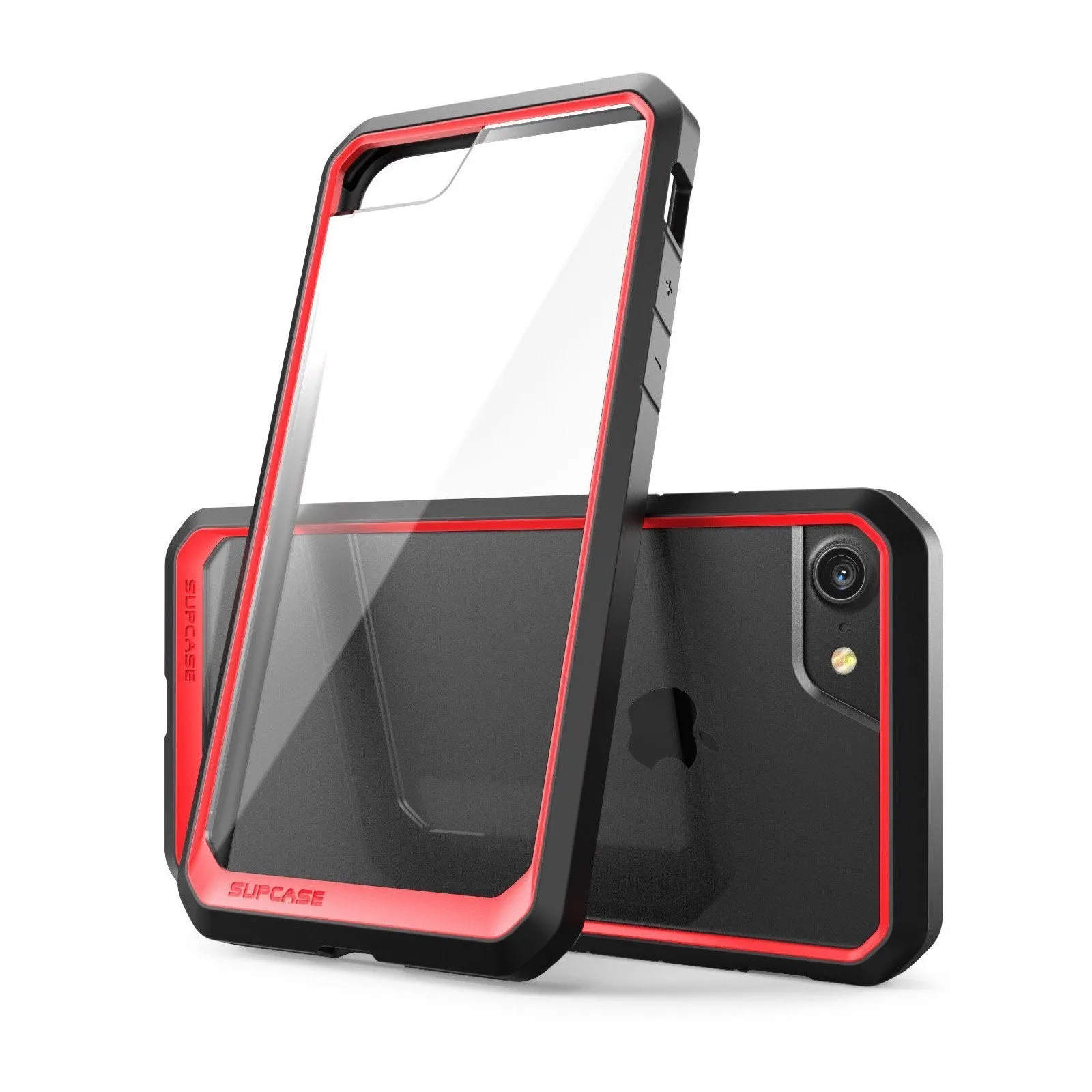 Customer Favorite iPhone 8 Unicorn Beetle Hybrid Protective Bumper Case-Red  Today Only!