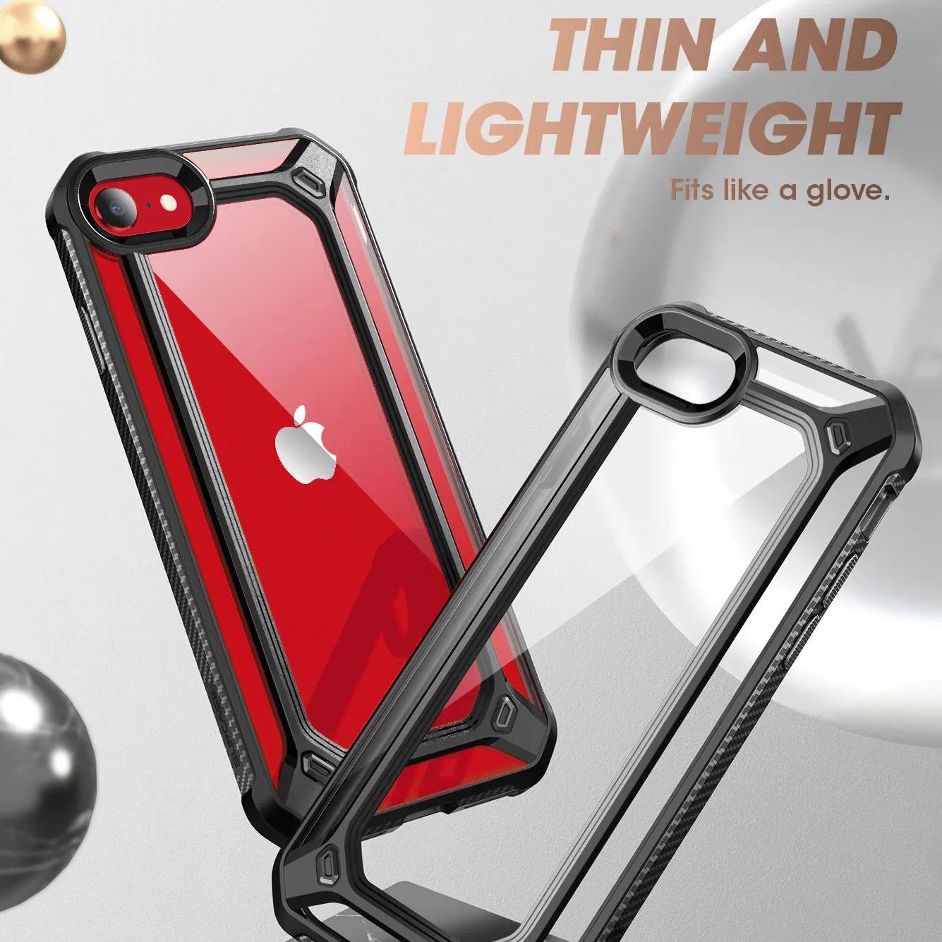 Customer Favorite iPhone SE Unicorn Beetle Exo Clear Case-Black  Stylish & Comfortable