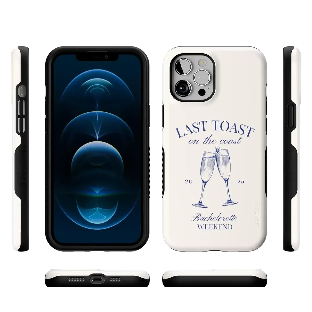 Customer Favorite Last Toast | Off-White Coastal Bachelorette Case  Limited Stock!