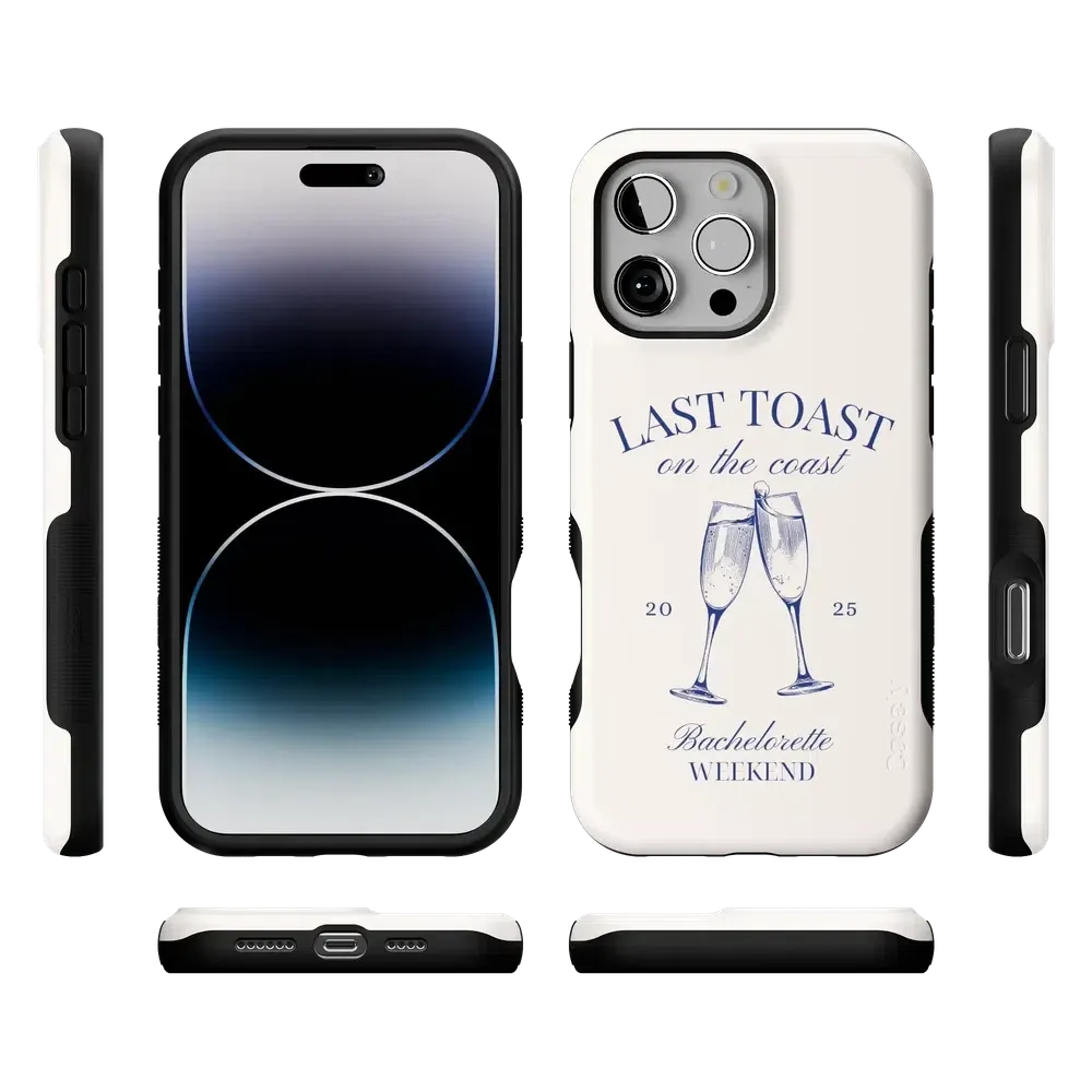 Customer Favorite Last Toast | Off-White Coastal Bachelorette Case  Limited Stock!