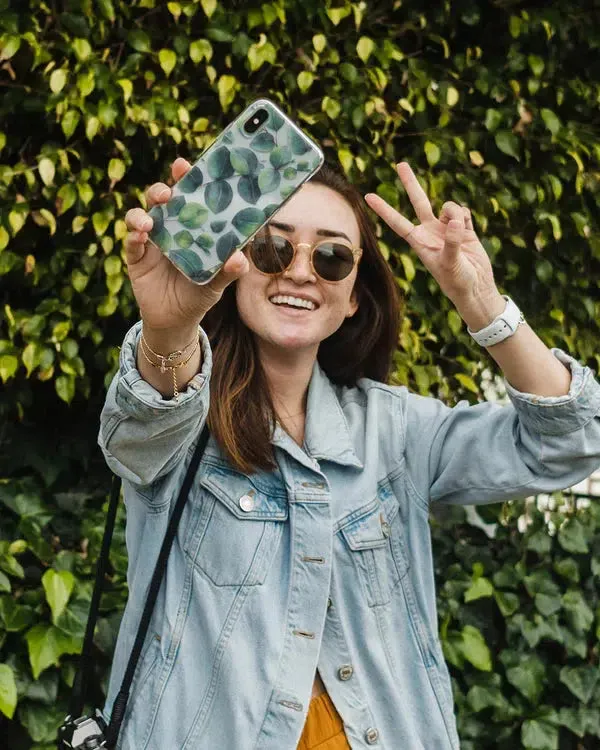 Customer Favorite Leaf Me Alone | Green Floral Print Case  Last Few Pieces!