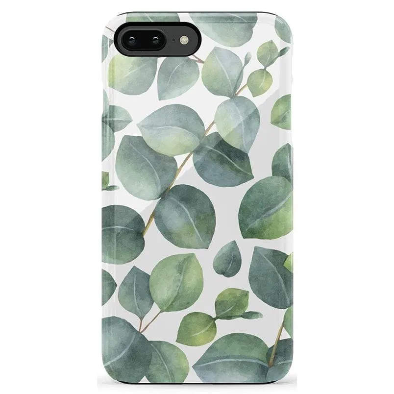 Customer Favorite Leaf Me Alone | Green Floral Print Case  Last Few Pieces!