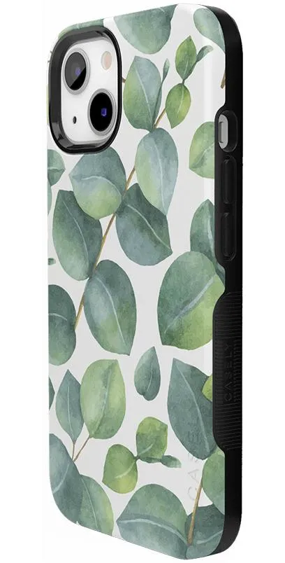 Customer Favorite Leaf Me Alone | Green Floral Print Case  Last Few Pieces!