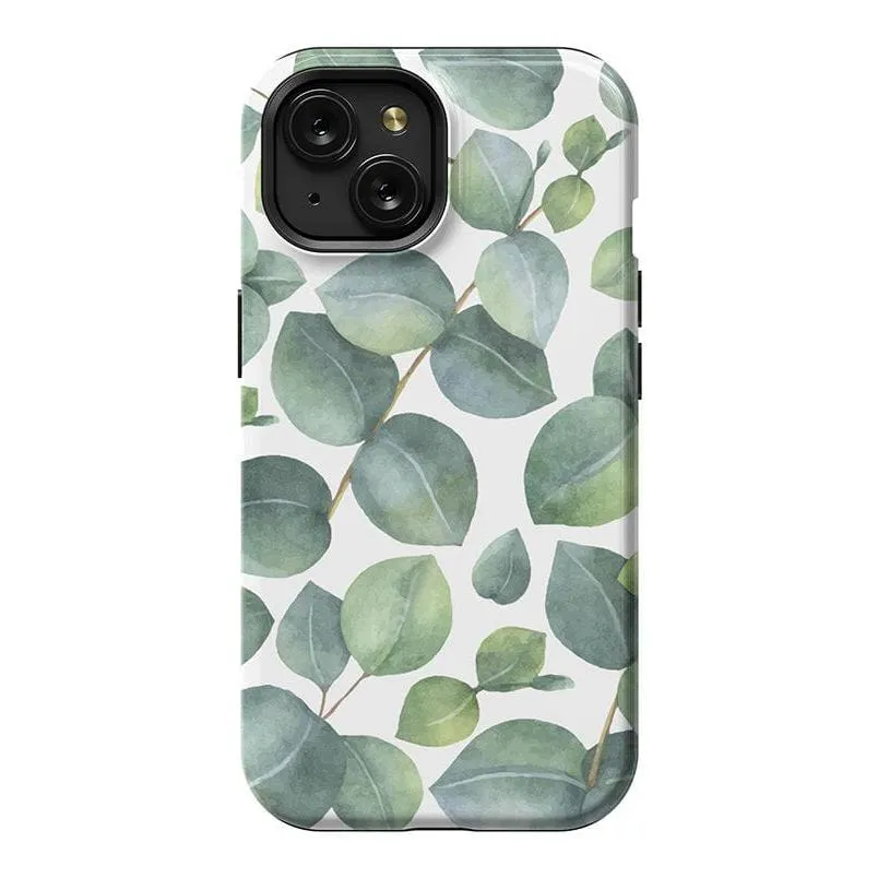 Customer Favorite Leaf Me Alone | Green Floral Print Case  Last Few Pieces!