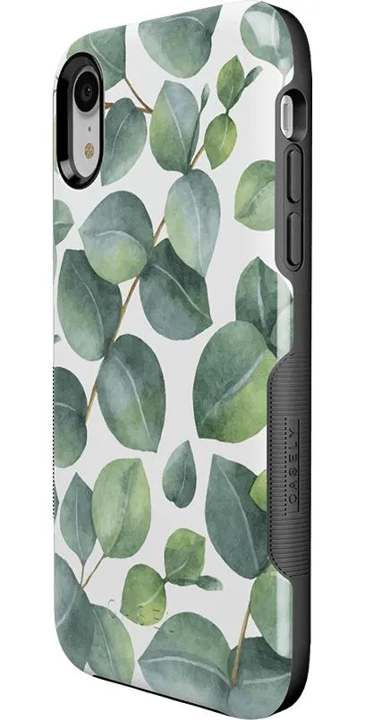 Customer Favorite Leaf Me Alone | Green Floral Print Case  Last Few Pieces!