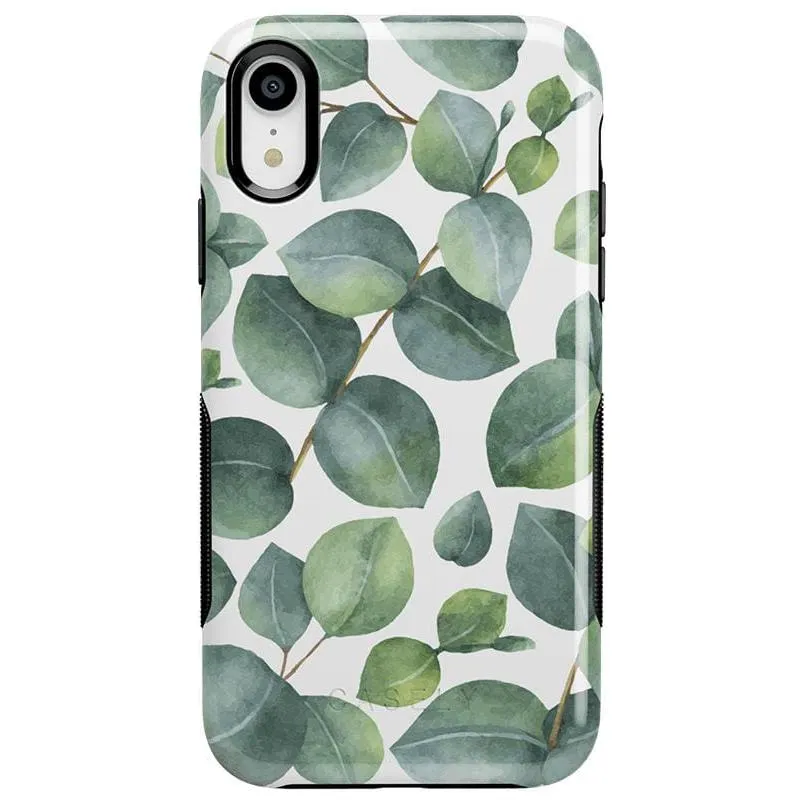 Customer Favorite Leaf Me Alone | Green Floral Print Case  Last Few Pieces!