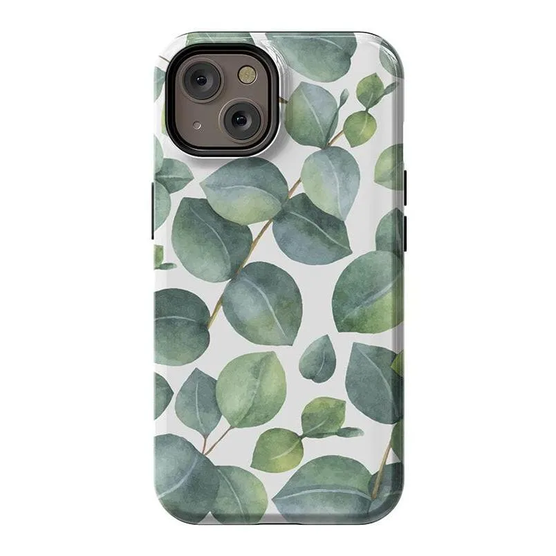 Customer Favorite Leaf Me Alone | Green Floral Print Case  Last Few Pieces!