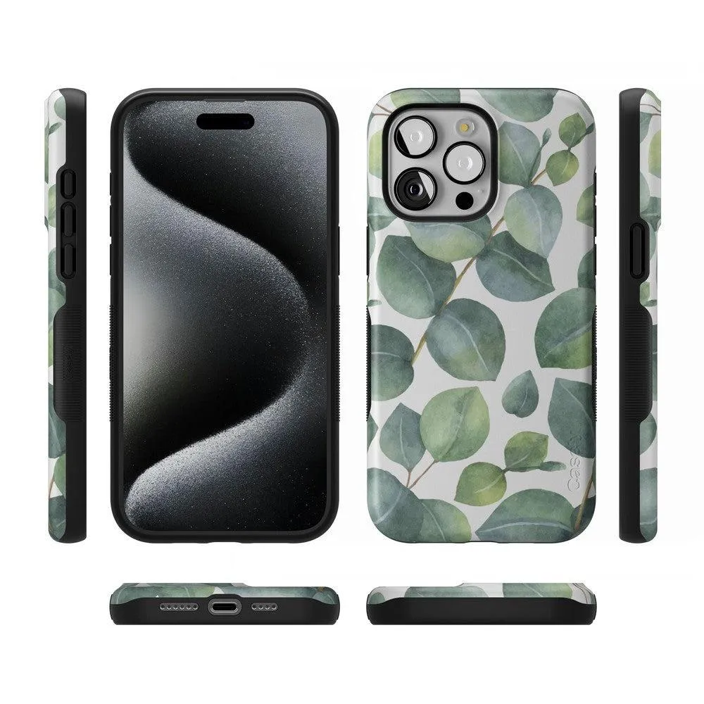 Customer Favorite Leaf Me Alone | Green Floral Print Case  Last Few Pieces!