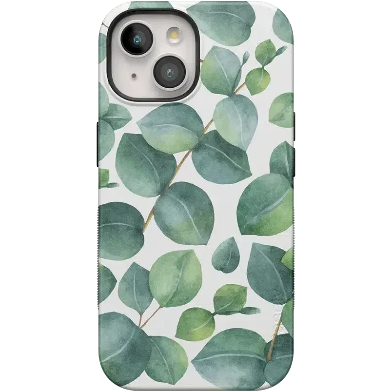 Customer Favorite Leaf Me Alone | Green Floral Print Case  Last Few Pieces!