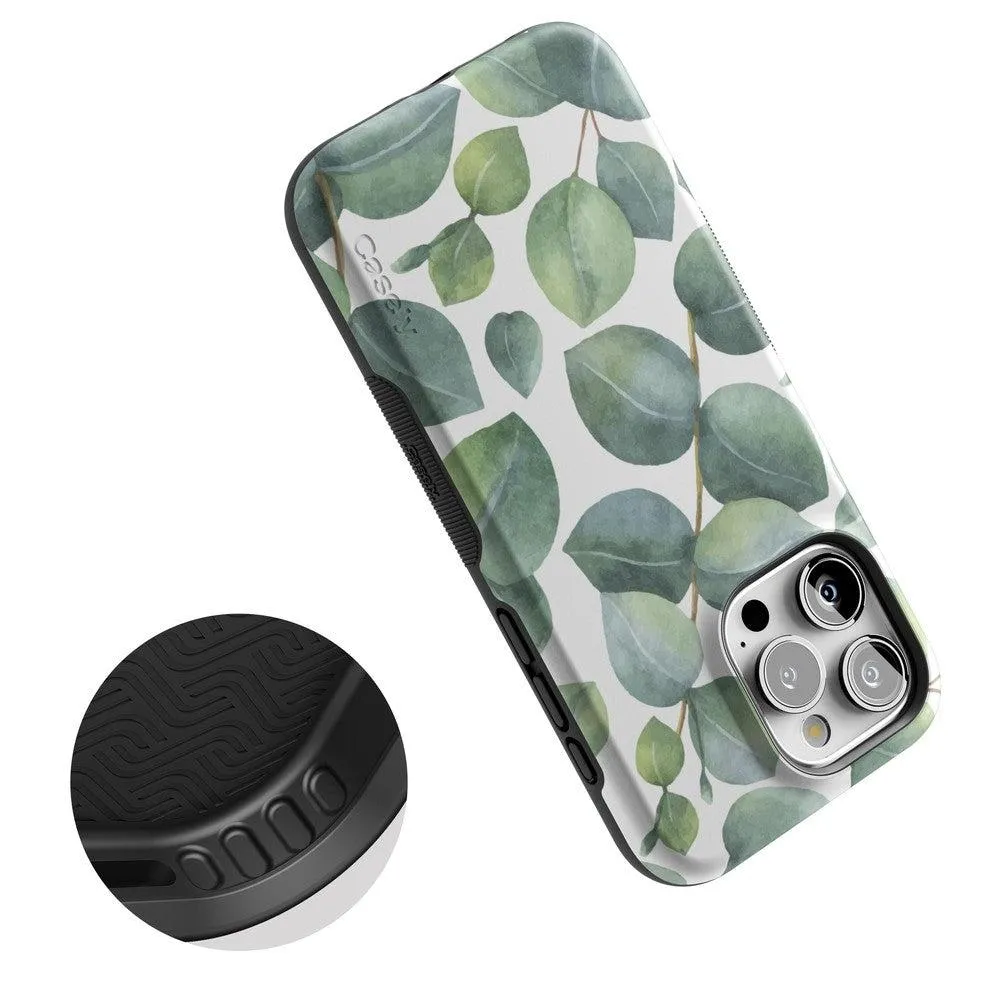 Customer Favorite Leaf Me Alone | Green Floral Print Case  Last Few Pieces!