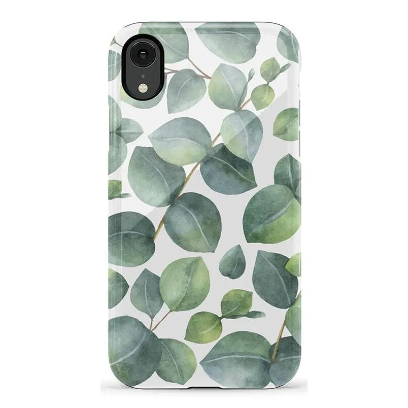 Customer Favorite Leaf Me Alone | Green Floral Print Case  Last Few Pieces!