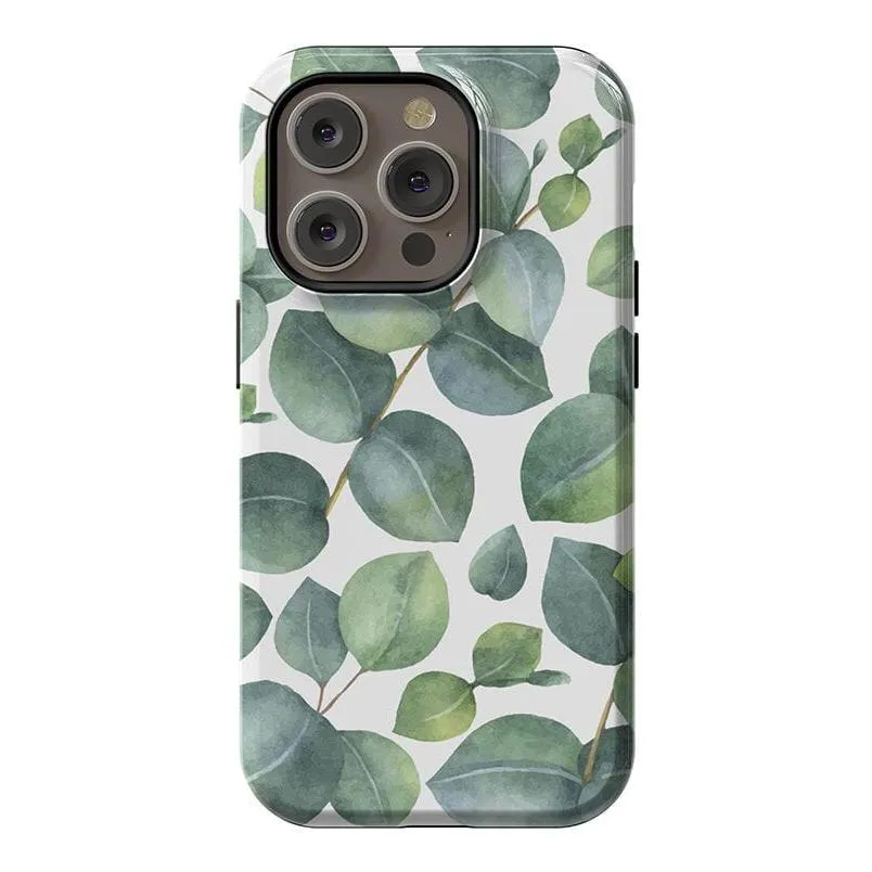 Customer Favorite Leaf Me Alone | Green Floral Print Case  Last Few Pieces!