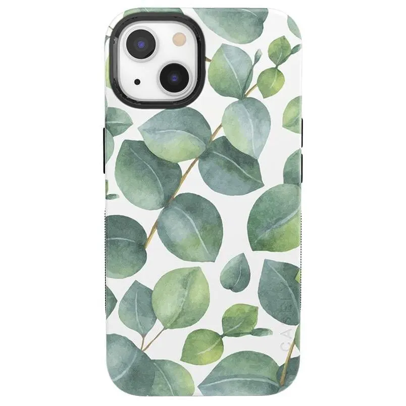 Customer Favorite Leaf Me Alone | Green Floral Print Case  Last Few Pieces!