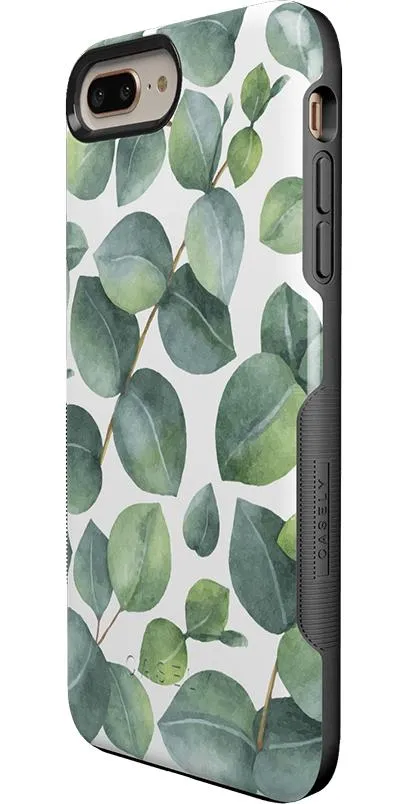 Customer Favorite Leaf Me Alone | Green Floral Print Case  Last Few Pieces!