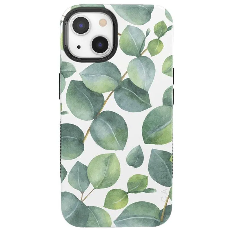 Customer Favorite Leaf Me Alone | Green Floral Print Case  Last Few Pieces!