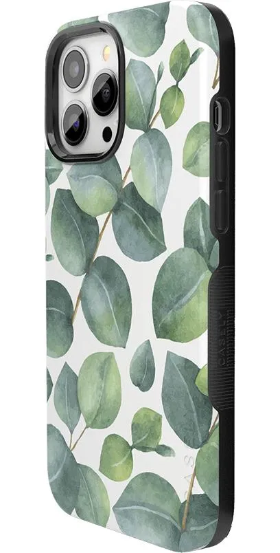 Customer Favorite Leaf Me Alone | Green Floral Print Case  Last Few Pieces!