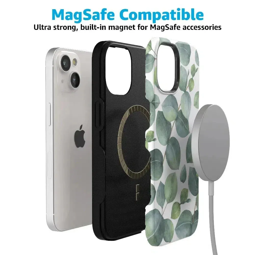 Customer Favorite Leaf Me Alone | Green Floral Print Case  Last Few Pieces!