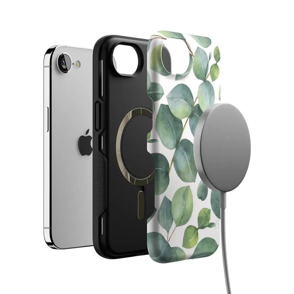 Customer Favorite Leaf Me Alone | Green Floral Print Case  Last Few Pieces!