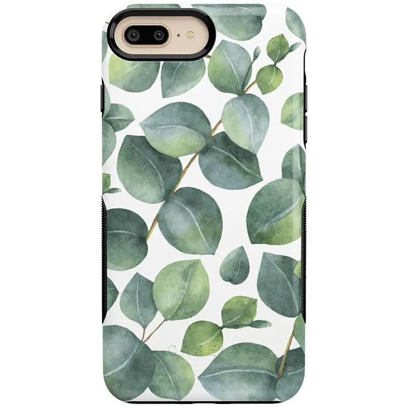 Customer Favorite Leaf Me Alone | Green Floral Print Case  Last Few Pieces!