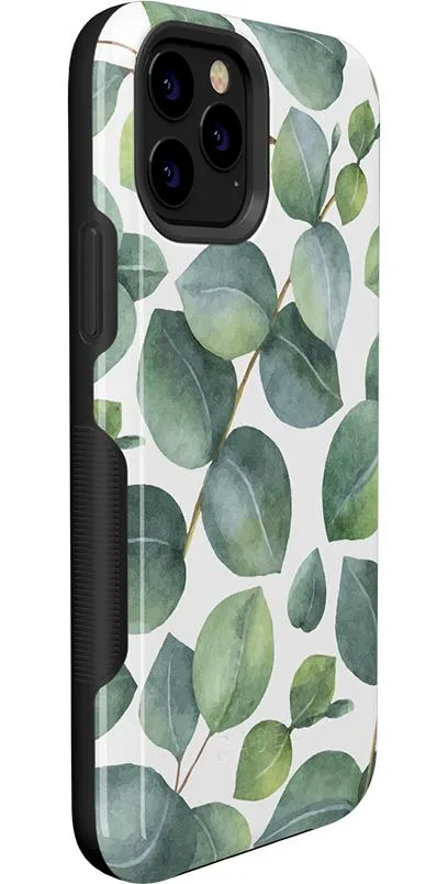 Customer Favorite Leaf Me Alone | Green Floral Print Case  Last Few Pieces!