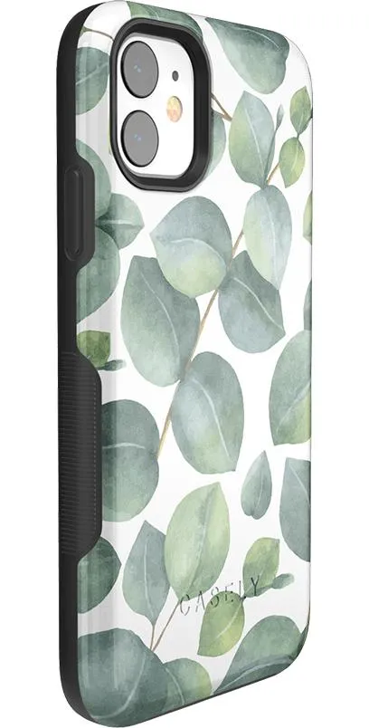 Customer Favorite Leaf Me Alone | Green Floral Print Case  Last Few Pieces!