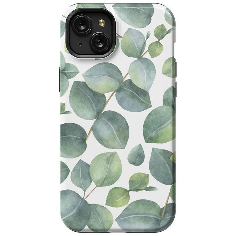 Customer Favorite Leaf Me Alone | Green Floral Print Case  Last Few Pieces!