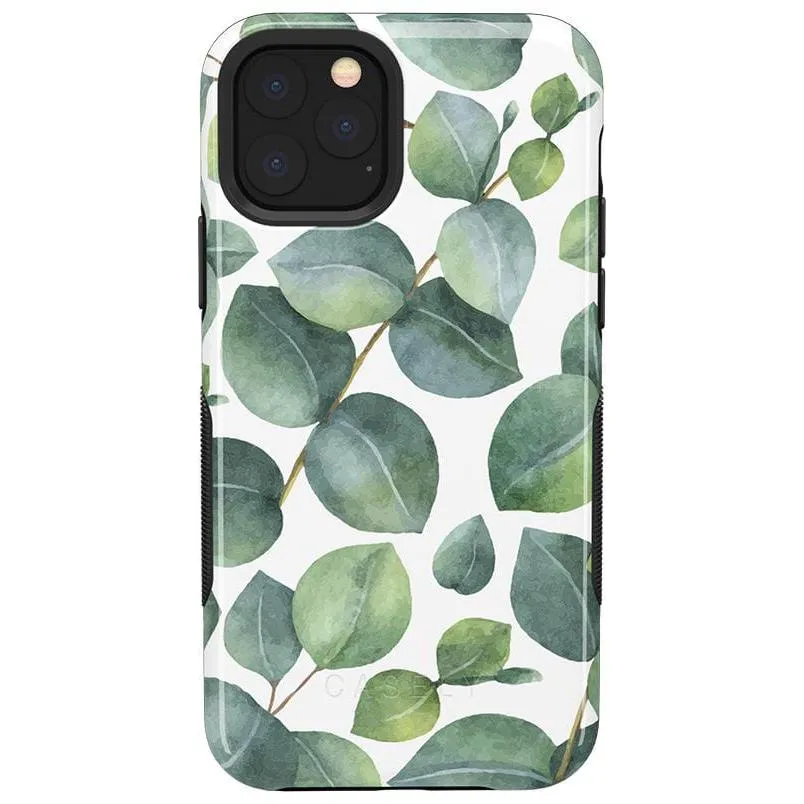 Customer Favorite Leaf Me Alone | Green Floral Print Case  Last Few Pieces!