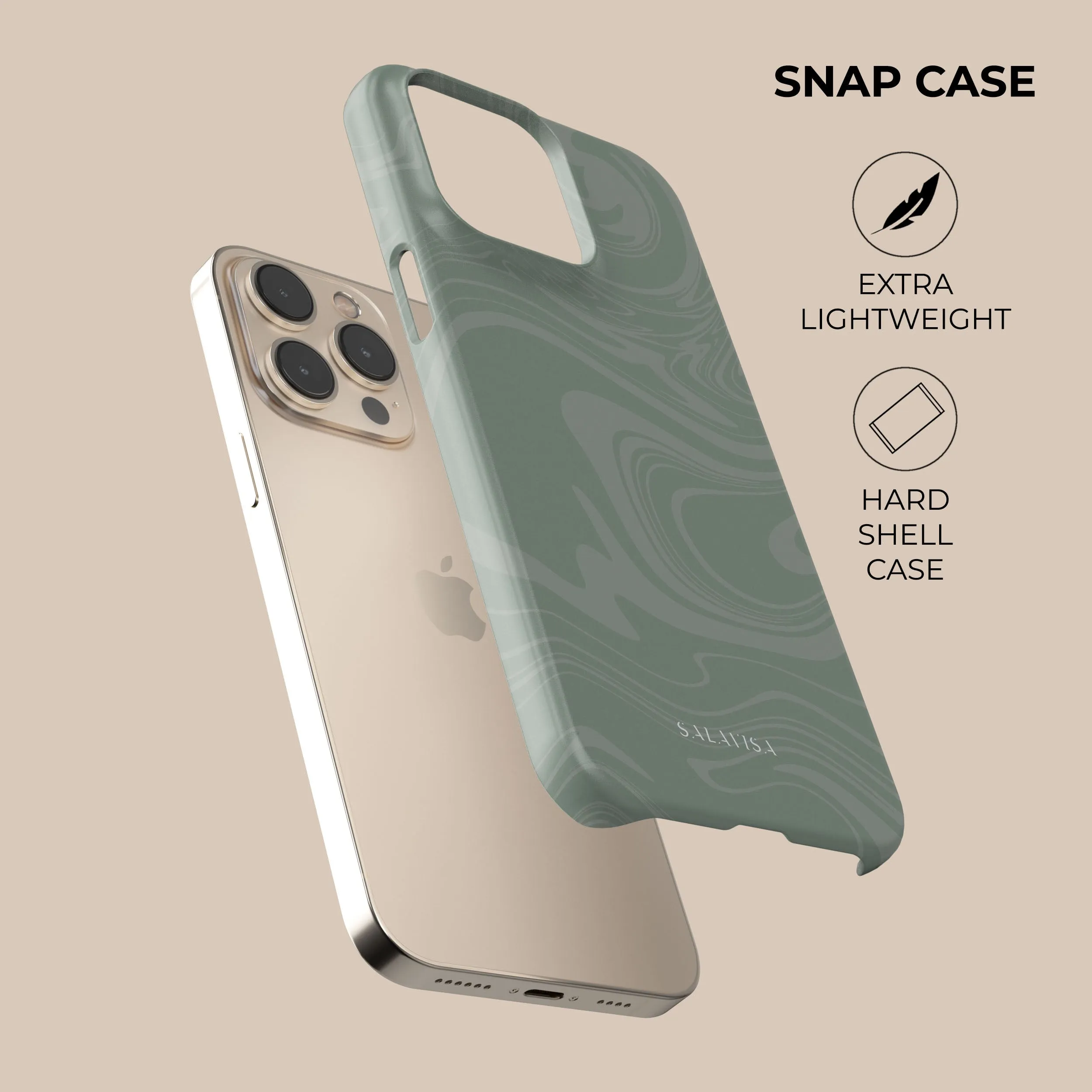 Customer Favorite Light Green Swirl Phone Case  Going Fast!
