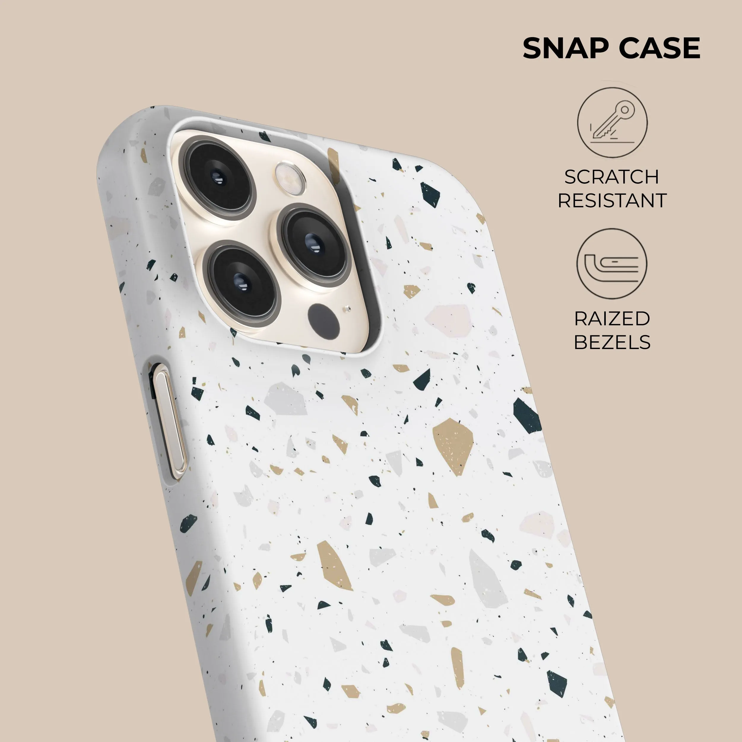 Customer Favorite Light Terrazzo Phone Case  Stylish & Comfortable