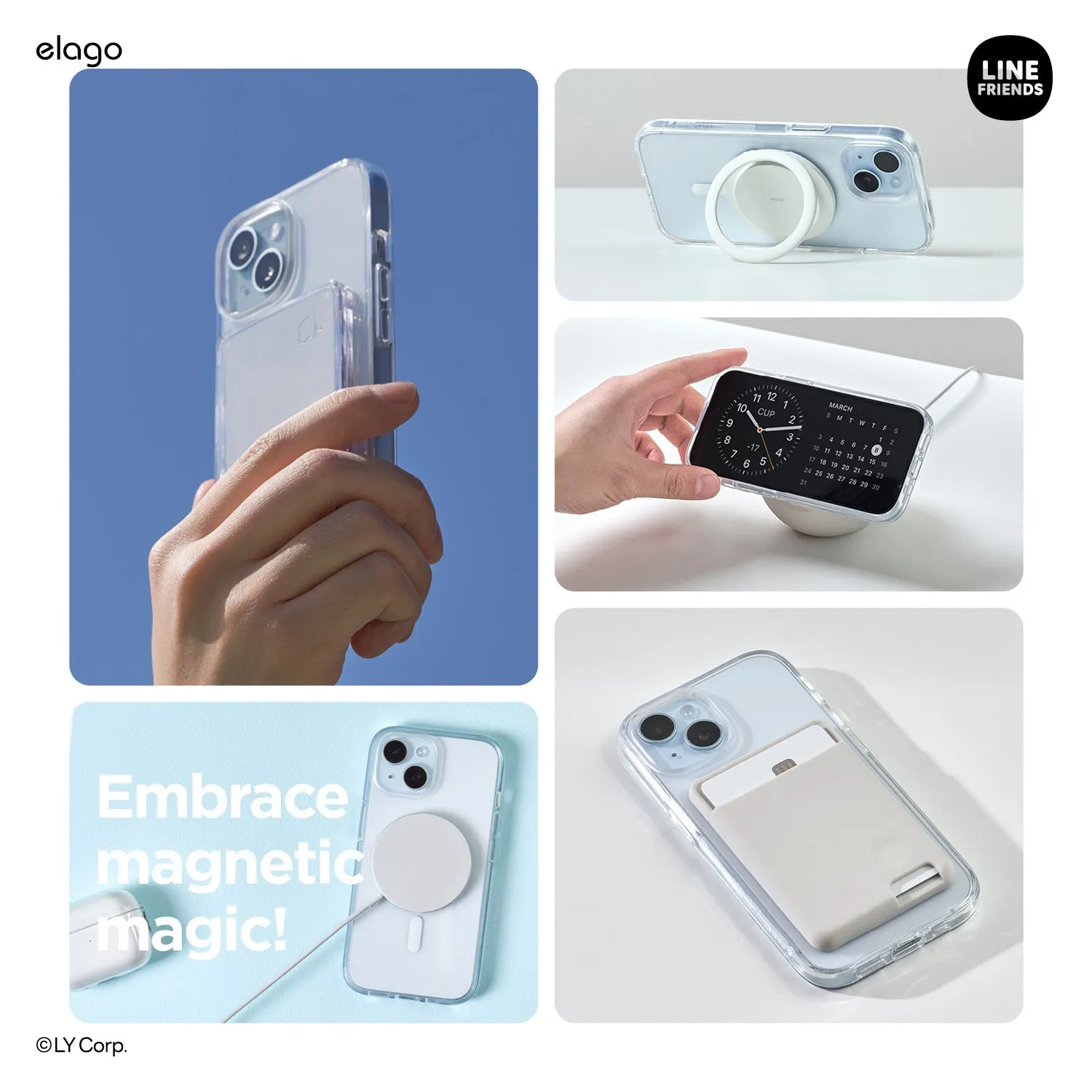 Customer Favorite LINE FRIENDS | elago MagSafe Yellow Sally Case for iPhone 15  Today Only!