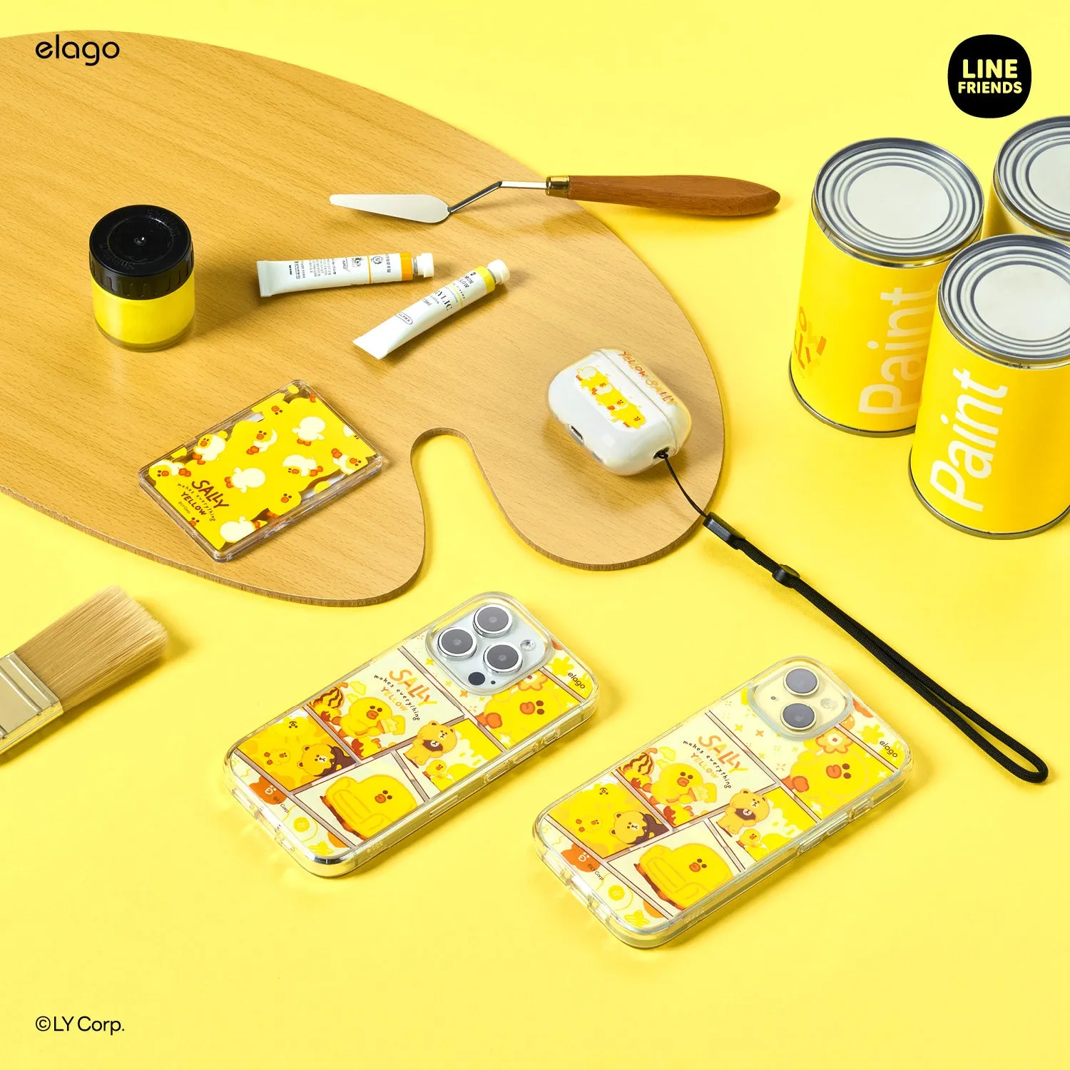 Customer Favorite LINE FRIENDS | elago MagSafe Yellow Sally Case for iPhone 15  Today Only!