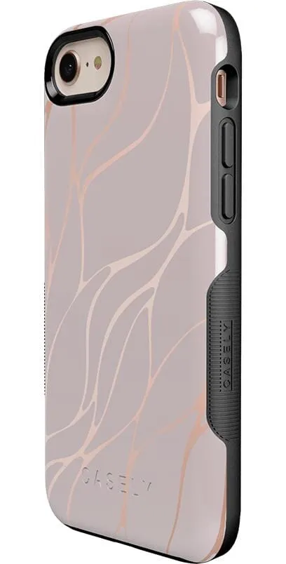 Customer Favorite Midnight Ride | Pink and Gold Metallic Waves Case  Going Fast!