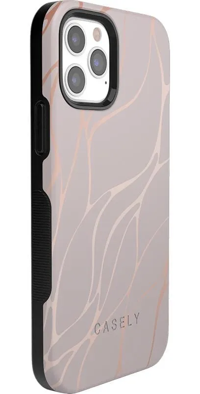 Customer Favorite Midnight Ride | Pink and Gold Metallic Waves Case  Going Fast!