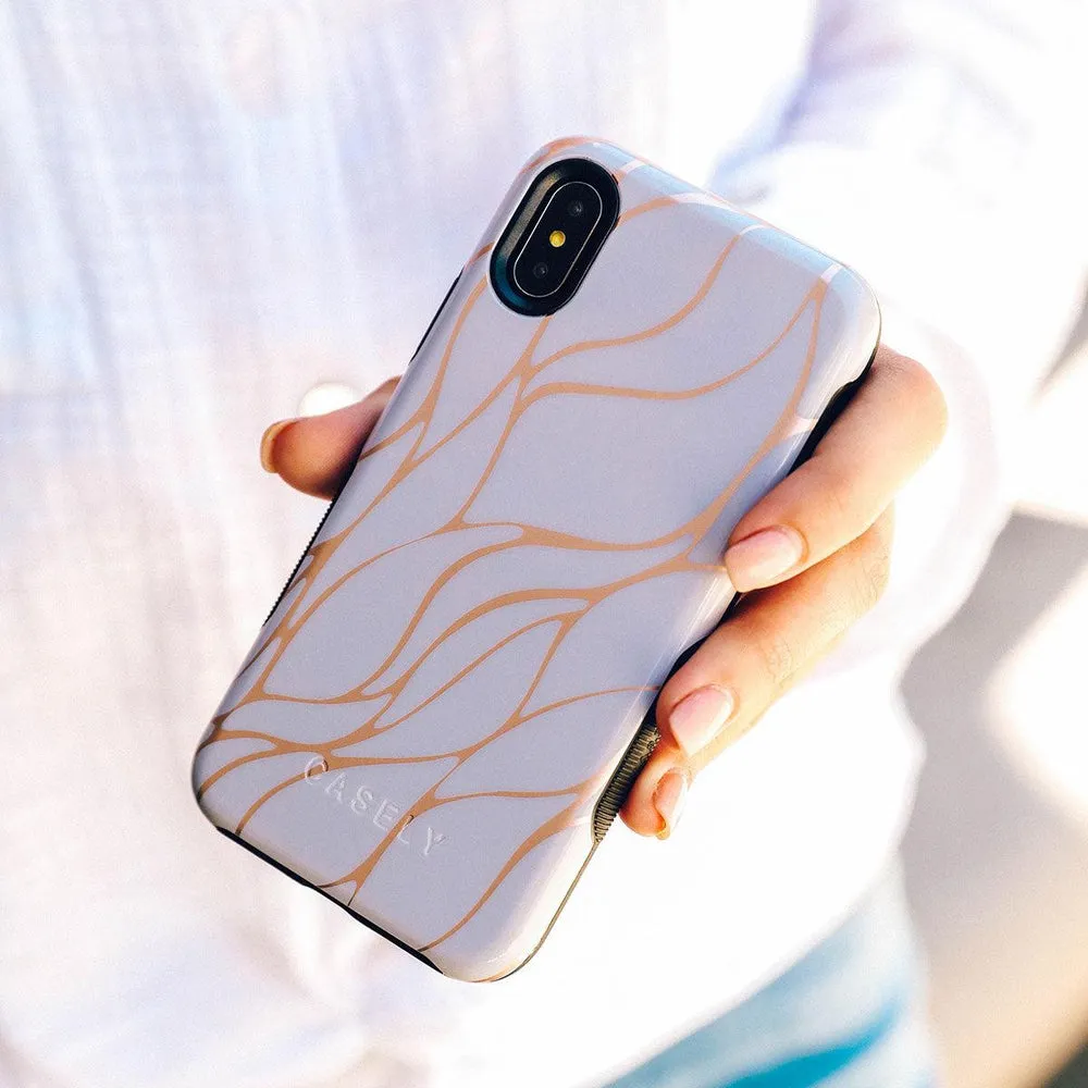 Customer Favorite Midnight Ride | Pink and Gold Metallic Waves Case  Going Fast!
