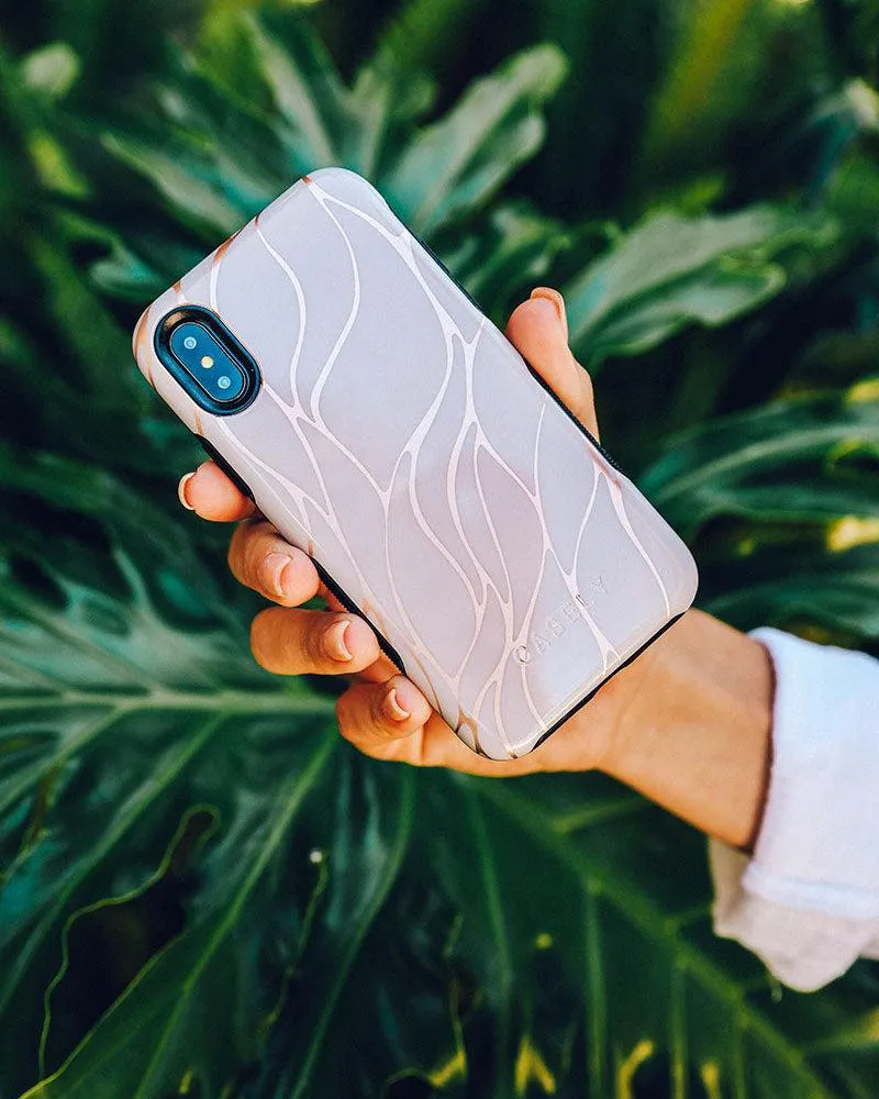 Customer Favorite Midnight Ride | Pink and Gold Metallic Waves Case  Going Fast!