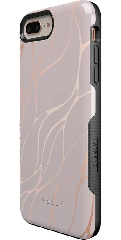 Customer Favorite Midnight Ride | Pink and Gold Metallic Waves Case  Going Fast!
