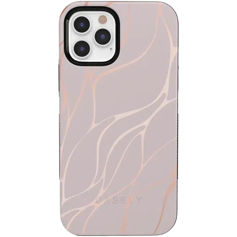 Customer Favorite Midnight Ride | Pink and Gold Metallic Waves Case  Going Fast!