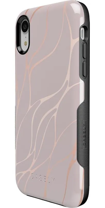 Customer Favorite Midnight Ride | Pink and Gold Metallic Waves Case  Going Fast!